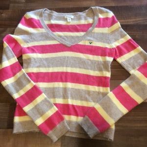 AE striped sweater
